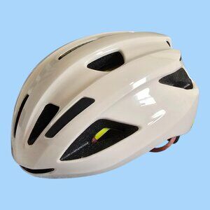 Specialized White and Black Helmet
